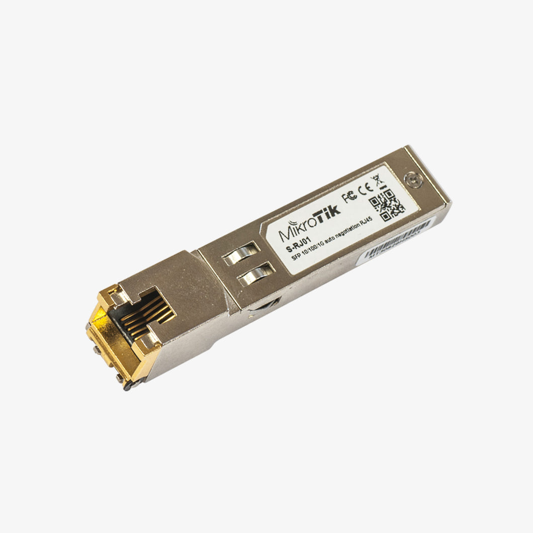 MikroTik S-RJ01 - RJ45 SFP 10/100/1000M copper module