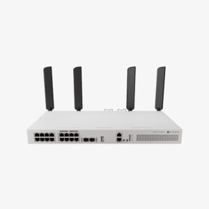 CRS418-8P-8G-2S+5axQ2axQ-RM Front View
