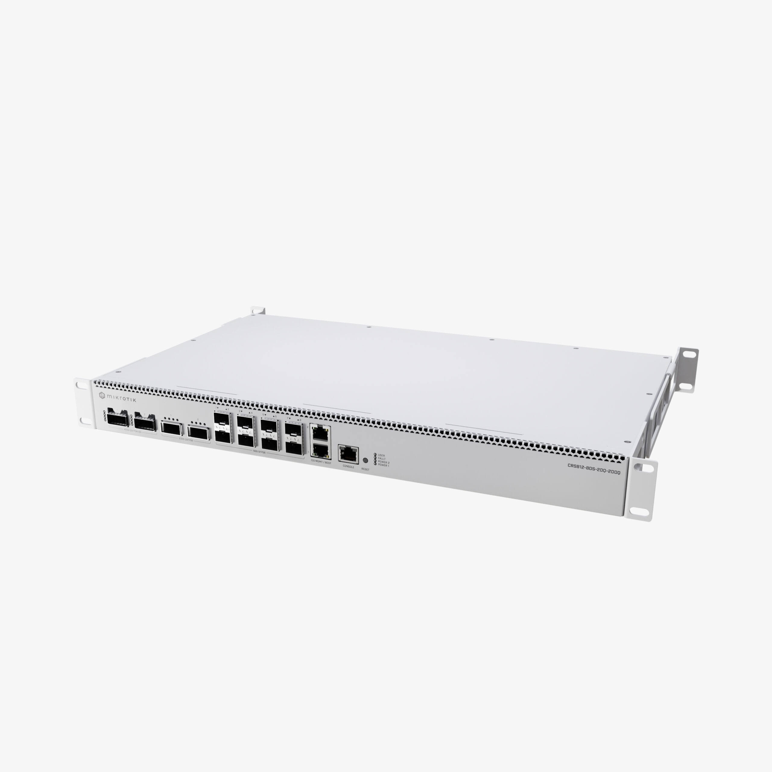 CRS812-8DS-2DQ-2DDQ-RM with Rack Ears