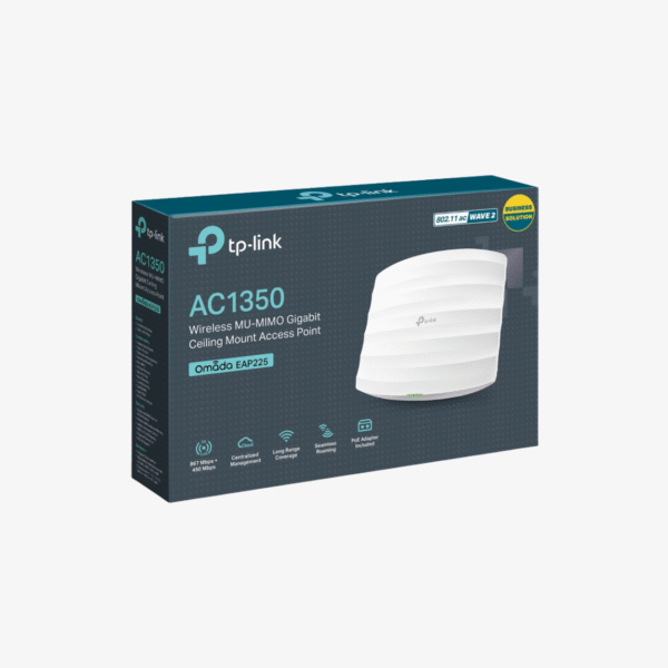 TP-Link EAP225 — AC1350 Dual-Band MU-MIMO Ceiling Mount Access Point ...