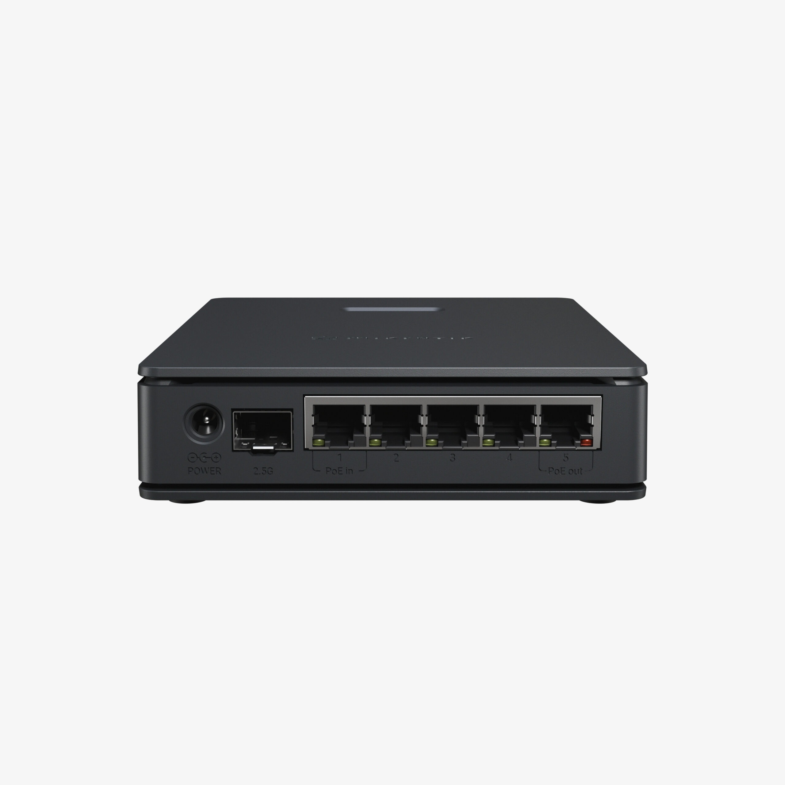 MikroTik hAP ax S Front View of Ports